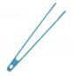 Preview: Silikon Küchenhelfer Pinzette 28 cm blau