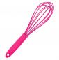 Preview: Silikon Küchenhelfer Schneebesen 25 cm pink