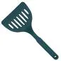 Preview: Silikon Küchenhelfer Schlitzwender breit 26 cm schwarz