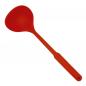 Preview: Silikon Küchenhelfer Schöpfkelle 28 cm rot
