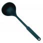 Preview: Silikon Küchenhelfer Schöpfkelle 28 cm schwarz