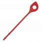 Preview: Silikon Küchenhelfer Spitzlöffel 28 cm rot