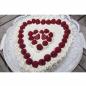 Preview: Backform Herzform gerippt Kuchen