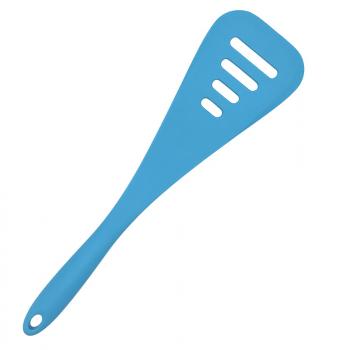 Silikon Küchenhelfer Dreieck-Schlitzwender 31 cm blau