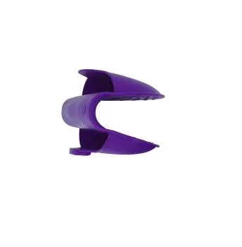 Silikon Fingerschutz lila