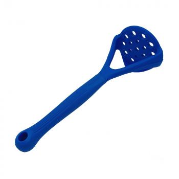 Silikon Küchenhelfer Kartoffelstampfer 30 cm blau
