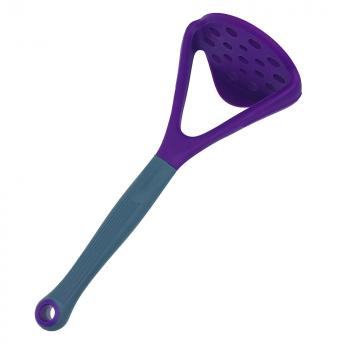 Silikon Küchenhelfer Kartoffelstampfer 30 cm lila