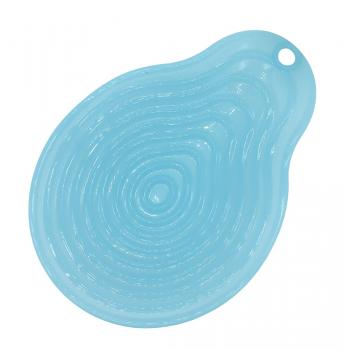Silikon Küchenhelfer Löffelablage 20 cm blau