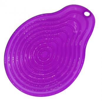 Silikon Löffelablage 20 cm lila