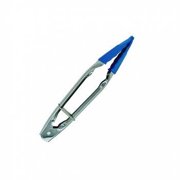 Küchenhelfer Minizange Silikon 18 cm blau