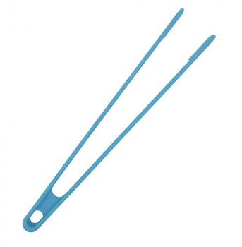 Silikon Küchenhelfer Pinzette 28 cm blau
