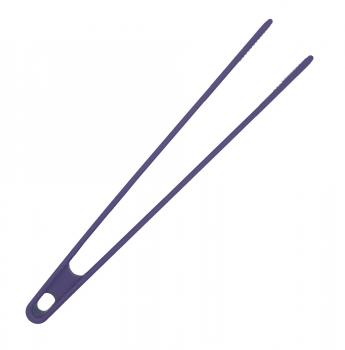Silikon Küchenhelfer Pinzette 28 cm lila