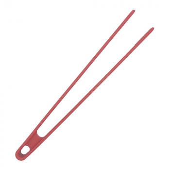 Silikon Küchenhelfer Pinzette 28 cm rot
