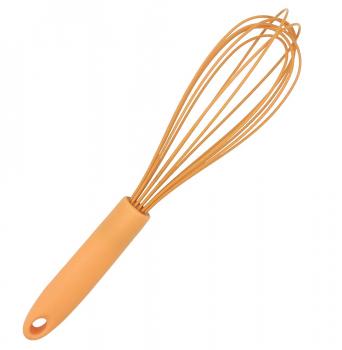 Silikon Küchenhelfer Schneebesen 25 cm orange
