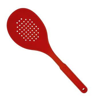 Silikon Küchenhelfer Schaumlöffel 33 cm rot