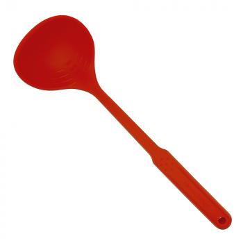 Silikon Küchenhelfer Schöpfkelle 28 cm rot