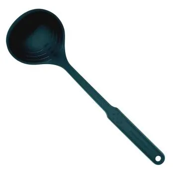 Silikon Küchenhelfer Schöpfkelle 28 cm schwarz