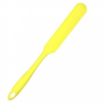 Silikon Spatel extra lang gelb