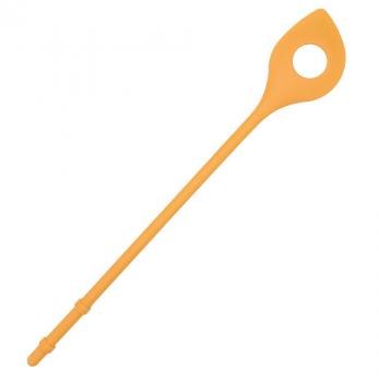 Silikon Küchenhelfer Spitzlöffel 28 cm orange