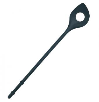 Silikon Küchenhelfer Spitzlöffel 28 cm schwarz