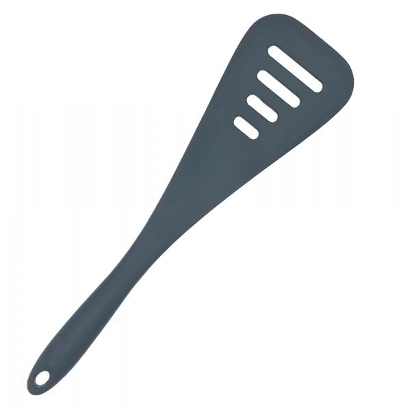 Silikon Küchenhelfer Dreieck-Schlitzwender 31 cm schwarz