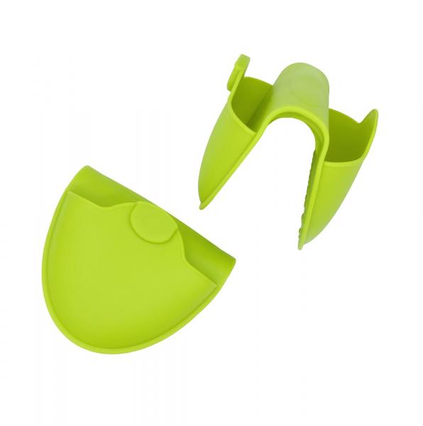 Silikon Fingerschutz 2-er Set mit Magnet grün