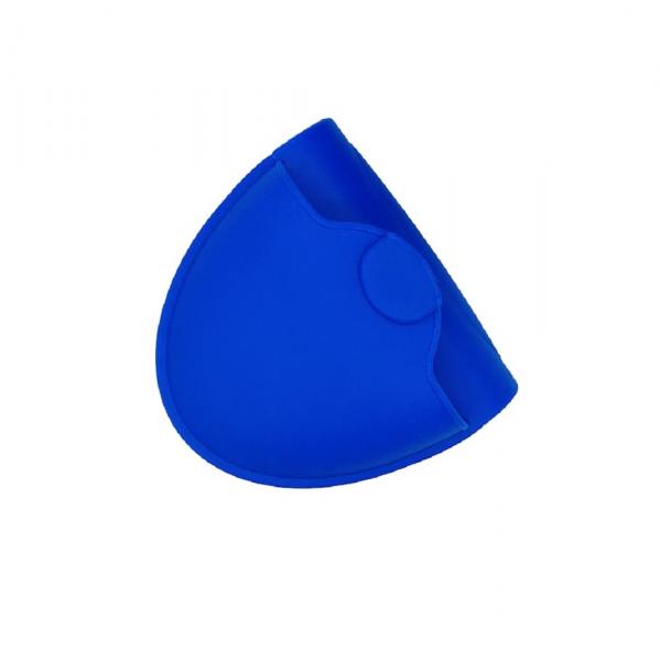 Silikon Küchenhelfer Fingerschutz mit Magnet blau