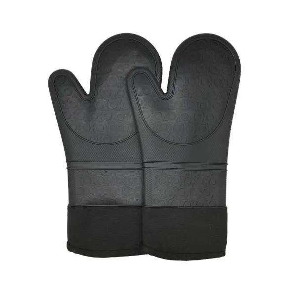Silikon Küchenhelfer Handschuh 2-er Set schwarz