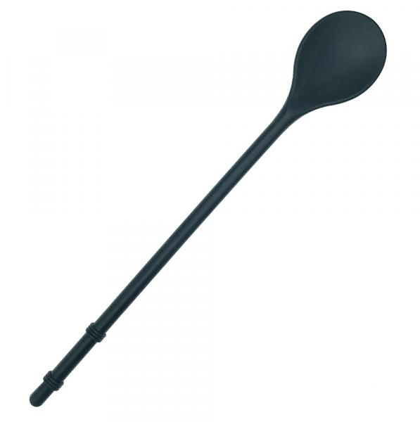 Silikon Küchenhelfer Kochlöffel 28 cm schwarz