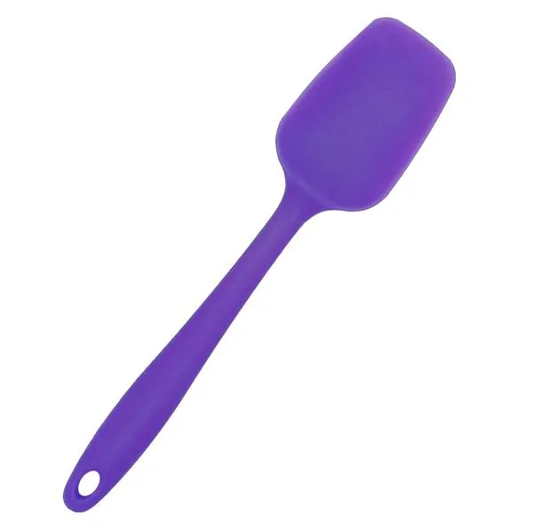 Silikon Küchenhelfer Löffel mini 20 cm blaulila