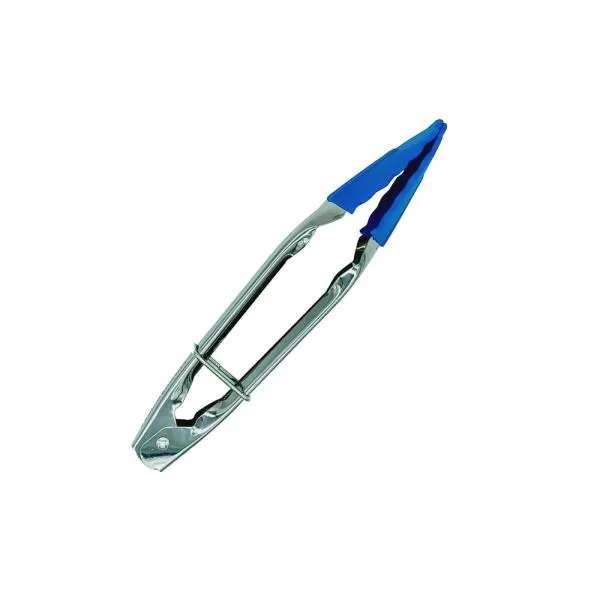 Küchenhelfer Minizange Silikon 18 cm blau