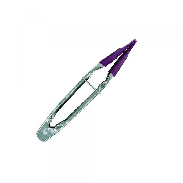 Küchenhelfer Minizange Silikon 18 cm lila