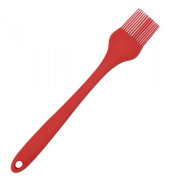 Silikon Küchenhelfer Pinsel klein 20 cm rot