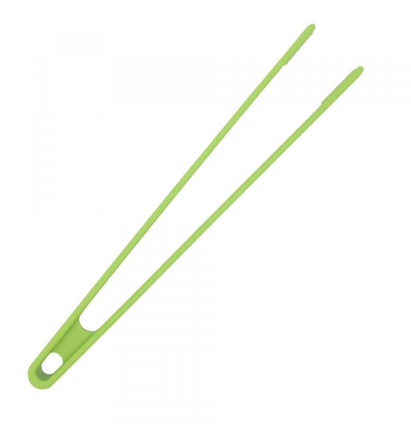 Silikon Küchenhelfer Pinzette 28 cm grün