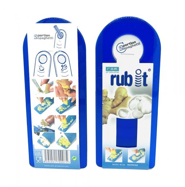Küchenhelfer Feinreibe Rub It blau