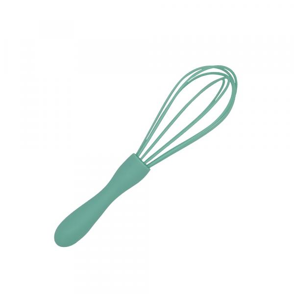 Silikon Küchenhelfer Schneebesen klein 21 cm pastellgrün