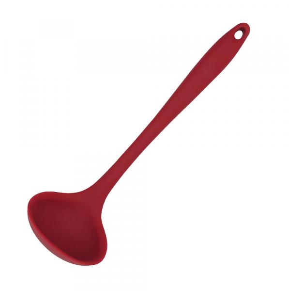 Silikon Küchenhelfer Schöpfer klein 20 cm rot