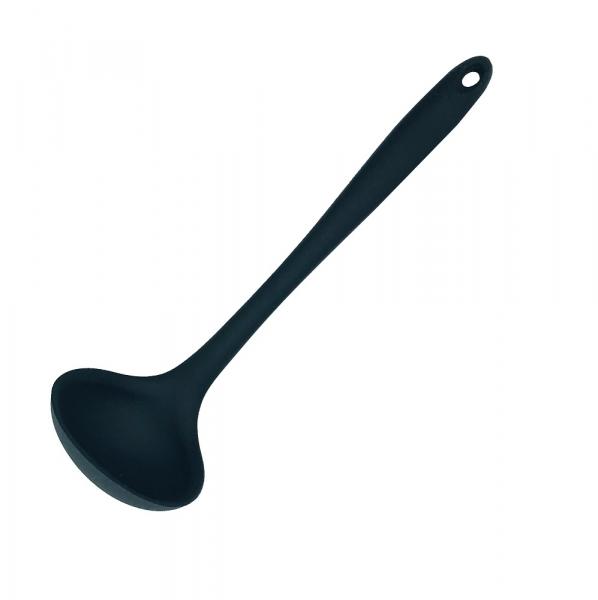 Silikon Küchenhelfer Schöpfer klein 20 cm schwarz
