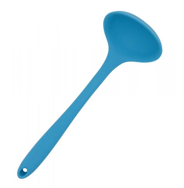 Silikon Küchenhelfer Schöpfer 28 cm blau