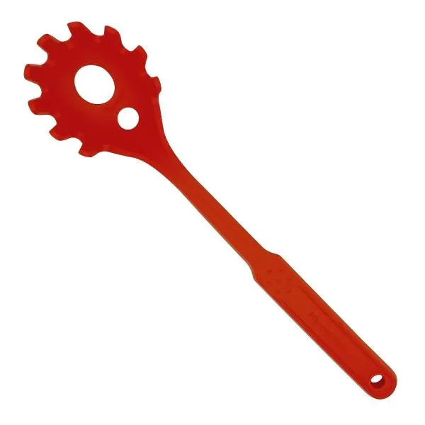 Silikon Küchenhelfer Nudelkralle 29 cm rot