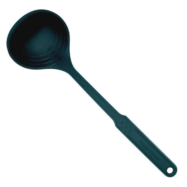 Silikon Küchenhelfer Schöpfkelle 28 cm schwarz