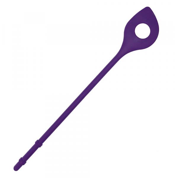 Silikon Küchenhelfer Spitzlöffel 28 cm lila