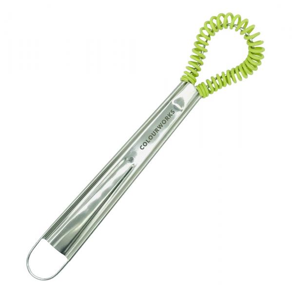 Silikon Tellerbesen 21 cm grün