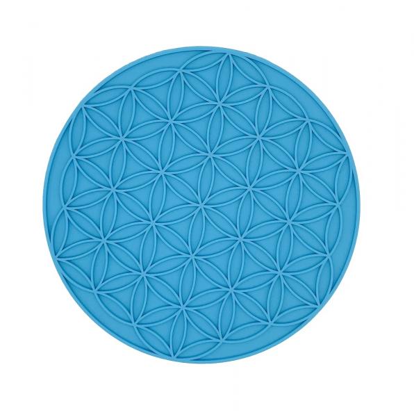 Silikon Untersetzer 2-er Set blau